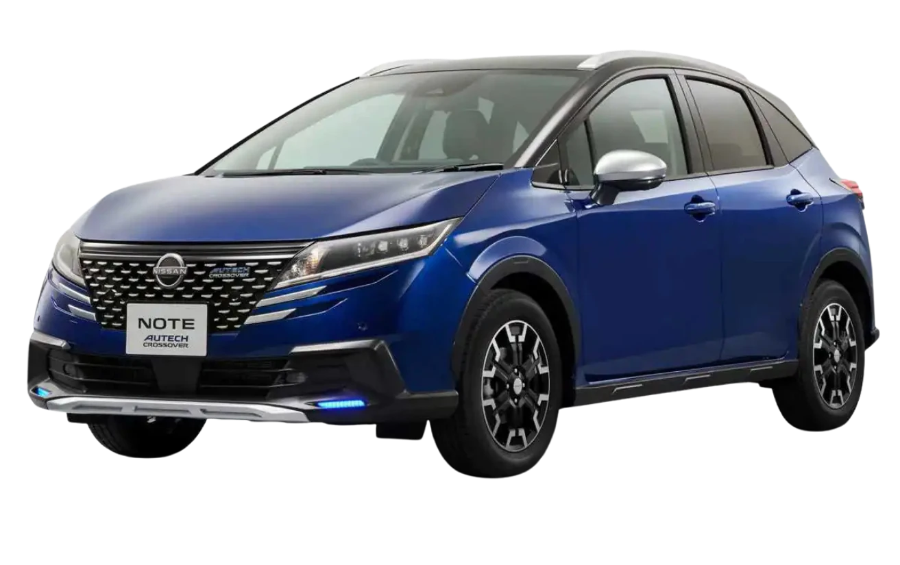 Hatchback car rental Mauritius, Nissan Note or similar